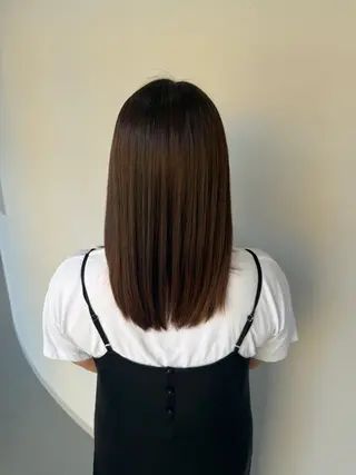 ミディアム 🐣長野英聡/縮毛 矯正/髪質改善🐣のヘアスタイル