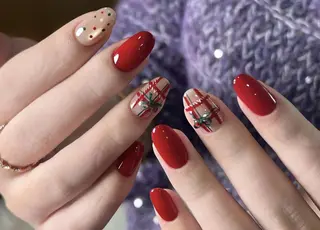 ネイル By moonネイル 🌷ワンホン/韓国風のネイルデザイン