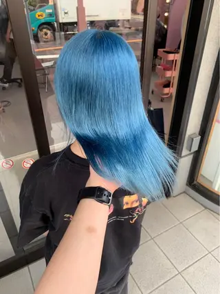 ミディアム カラー 甘ふわgirly🎀 ハイトーン🤍Ramのヘアスタイル