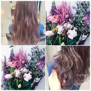 カラー セミロング オリーブ透明感カラー 表参道/MIKUのヘアスタイル