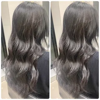 ロング 🦋ハイトーン🦋 石山 希理🦋のヘアスタイル