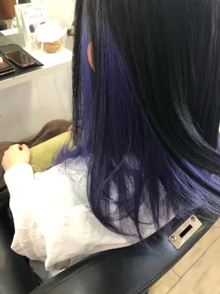 ロング カラー hair＆make SENSE所属・伴 香織のヘアスタイル