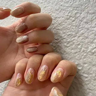 カラー ネイル scre as Etelのネイルデザイン