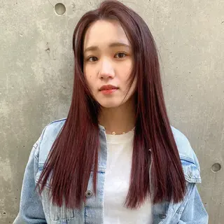 ロング カラー ✨ハッシュカット✨ ユウキ✨のヘアスタイル