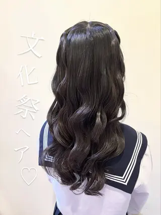 ロング ヘアアレンジ times salon所属・ボウ🪞ヘアセット /マツパ/眉毛のヘアスタイル