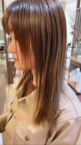 ミディアム 絹村 健人のヘアスタイル