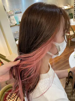 ロング シュリンプ梅森坂店所属・内藤 里桜🌸のヘアスタイル