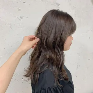 カラー Noele hair atelier(ノエルヘアアトリエ)所属・北上ゆい/個性派/ ナチュラルアレンジのヘアスタイル