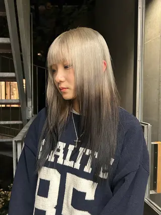 ロング 【モデル募集中】 原宿/suzunoのヘアスタイル