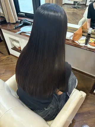 ロング 勝田 沙耶のヘアスタイル