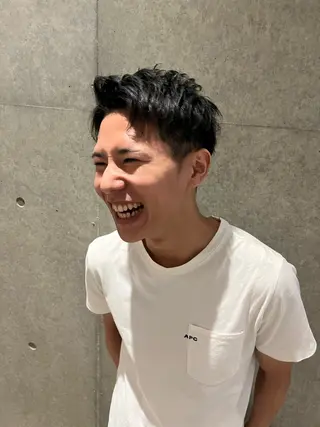 ショート メンズ 透明感カラー/ レイヤーkotonoのヘアスタイル