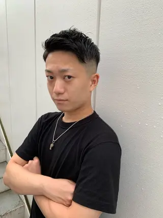 ショート 錦糸町/Men's cutパーマ石川史弥のヘアスタイル
