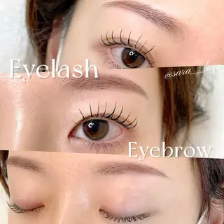 マツエク・マツパ アイブロウ sara lazo 県病院前のマツエク・マツパデザイン