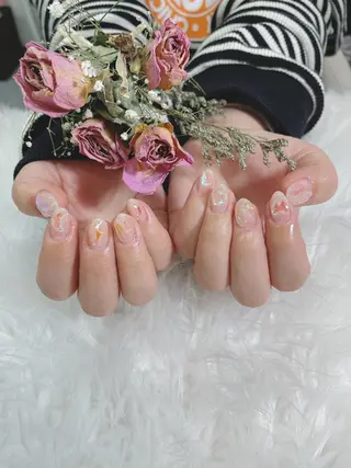 ネイル 🦋ネイルサロン ブラン🌈ゆりのネイルデザイン