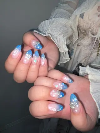 ネイル GO TODAY 吉祥寺Glint所属・うの 韓国ﾈｲﾙ໒꒱⋆⭒˚のネイルデザイン