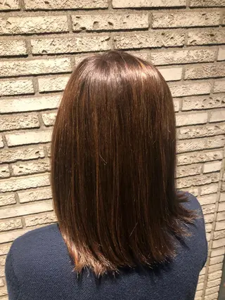 ミディアム 平田 勘吉のヘアスタイル