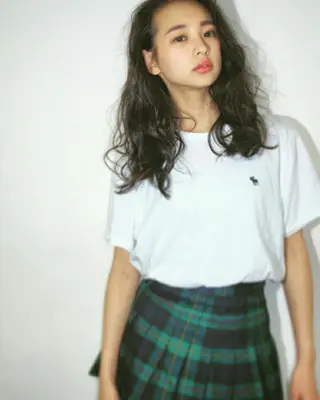 ロング ヘアアレンジ ミディアム セミロング OKAMOTO SUSUMUのヘアスタイル