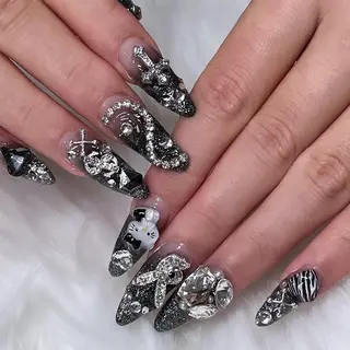 ネイル 🐕‍🦺Yappy 💗A-tanのネイルデザイン