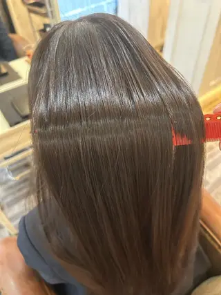 ミディアム カラー 蛭田 雅之のヘアスタイル