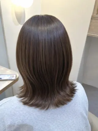 ミディアム 髪質改善/縮毛矯正 🌻momokaのヘアスタイル