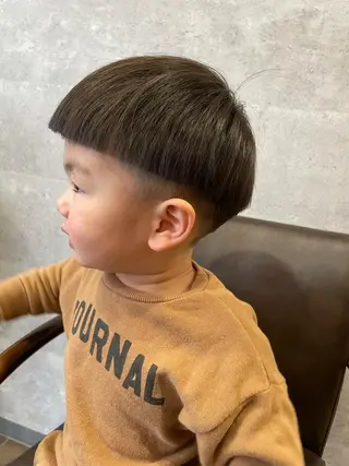 ショート キッズ 西 めぐみのヘアスタイル