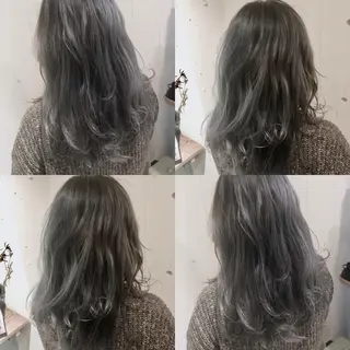 セミロング カラー パーマ ヘアアレンジ 【ツヤ髪美容師】 ツダケイスケのヘアスタイル