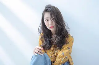 セミロング 指名支持率NO.1 スタイリストのヘアスタイル