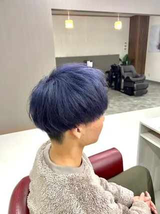 ショート カラー メンズ KEN 🌟のヘアスタイル