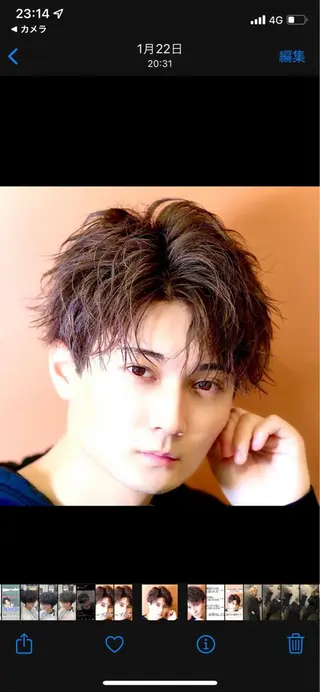 パーマ メンズ QOL 立川所属・トレンドパーマ‼️ NAOKI💥のヘアスタイル