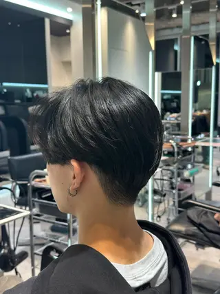 ショート メンズ 似合わせパーマ🔥 河浪 大智のヘアスタイル