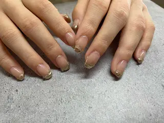 ミディアム ネイル Crescent Eye濱谷のネイルデザイン