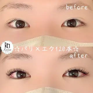 マツエク・マツパ Kamie-uni wakoのマツエク・マツパデザイン