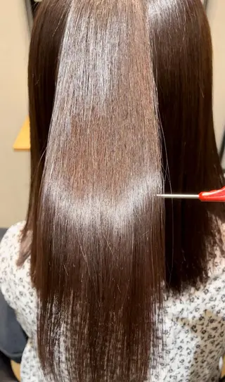 えんぐちとも／透明感 カラー／博多ボブのヘアスタイル