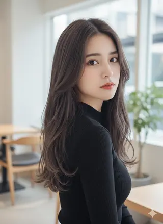 ロング Fan.ray 🎀MACOのヘアスタイル