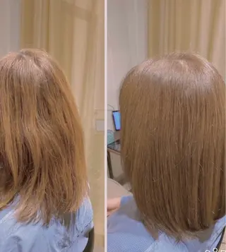 ミディアム カラー 🌸スパ・ヘアカラー ソメソメソメサン🌸のヘアスタイル