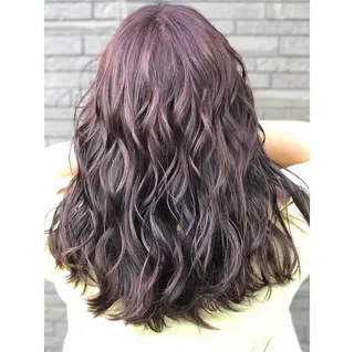 ミディアム カラー アンドウ ユウ/ レイヤーカット/韓国のヘアスタイル