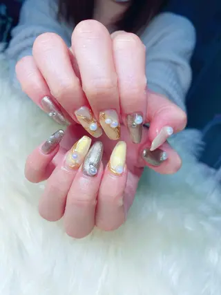 ロング 💜MIYA nail川崎店のネイルデザイン