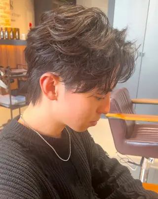 メンズ 【メンズ特化】／ パーマ/名駅/Jinのヘアスタイル