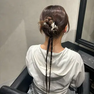 ヘアアレンジ 古賀/レイヤーボブ /ハッシュカットのヘアスタイル