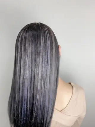 ロング カラー ヘアアレンジ メンズ 🌟ブリーチ特化型 ハイトーンカラー🌟のヘアスタイル