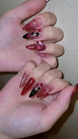 ネイル Spiky とうげ ふうかのネイルデザイン