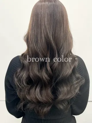 セミロング カラー 💗艶×髪改善カラー 特化💗AYAKIのヘアスタイル