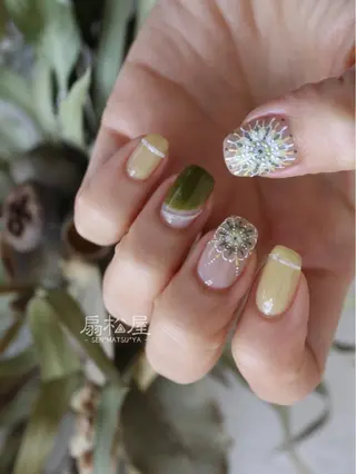 ネイル 扇松屋 marie.nのネイルデザイン