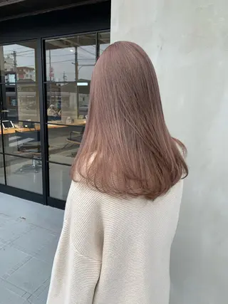 ロング カラー yuki / 岡崎ハイトーンカラーのヘアスタイル