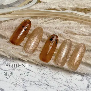ネイル 白岡市篠津自宅 サロンForestのネイルデザイン