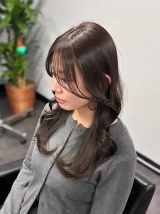 ロング 韓国ヘア/レイヤー 🇰🇷/艶髪/長橋のヘアスタイル