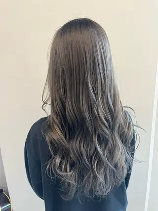 カラー 髪質改善/韓国風 /岡崎/松尾優依のヘアスタイル