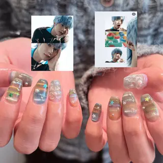 ネイル 🎀 Hiyubi._.nail 🫧所属・🎀フェイ フェイ🫧💗のネイルデザイン