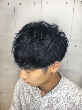 カラー メンズ 韓・中華美女ヘア 🇰🇷×🇨🇳のヘアスタイル