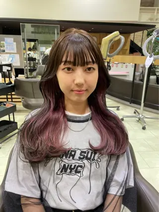 カラー メンズパーマ/ メッシュ📍ﾕﾘのヘアスタイル